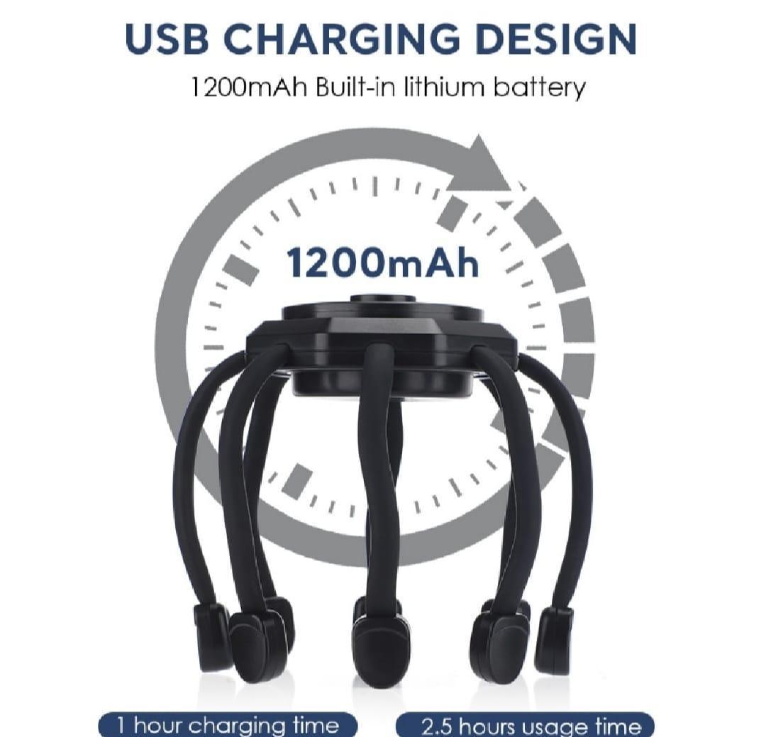 Mini Wireless Scalp Massager – Stress, Tension & Hair Fatigue Relief with Relaxing Vibration, Refreshing Massage & Rejuvenating Stimulation for Hair Growth, Relaxation & Wellness