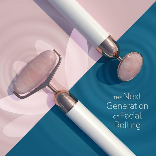 Vibrating Jade Roller – Reduce Puffiness & Wrinkles with Relaxing Facial Massage, Promote Glowing Skin, Boost Circulation & Skincare Absorption – Spa-Quality Beauty Tool for Home & Travel ✨