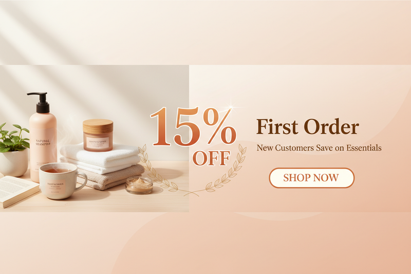15% Off First Order